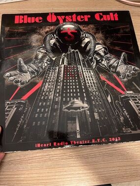 Blue Öyster Cult – iHeart Radio Theater N.Y.C. 2012 White Vinyl 2LP Record Set